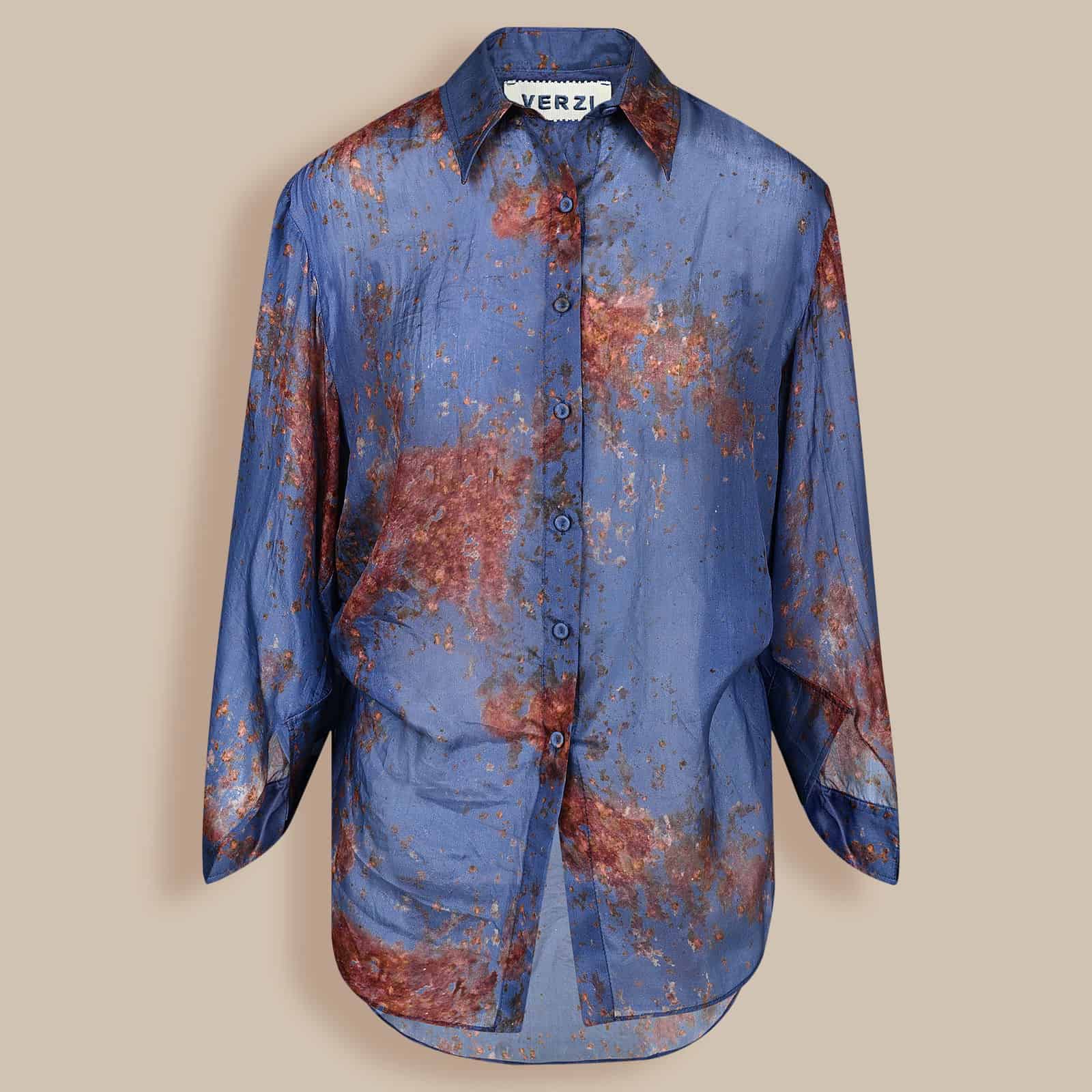 DUNE SILK SET - Blue Rust