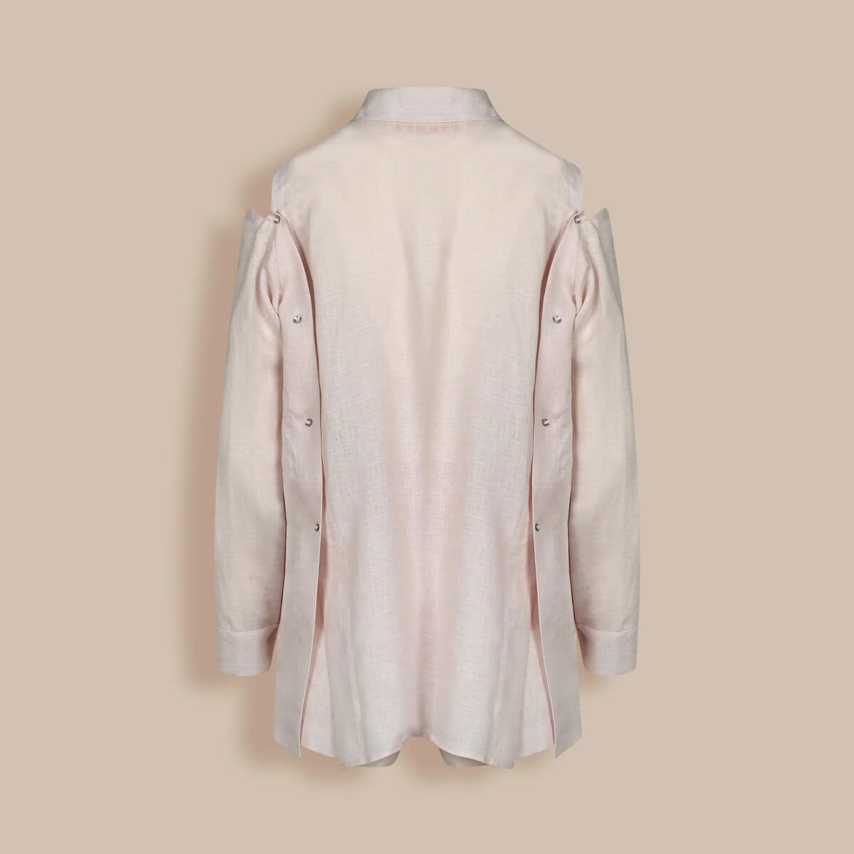 MONK SET IN LINEN - Baby Pink - Изображение 2