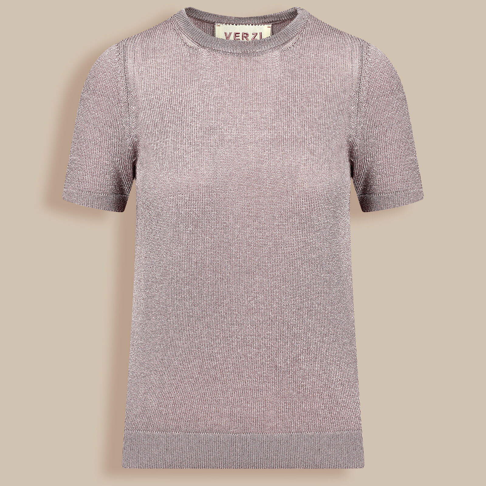 Penelope Knit T-Shirt - Lavender